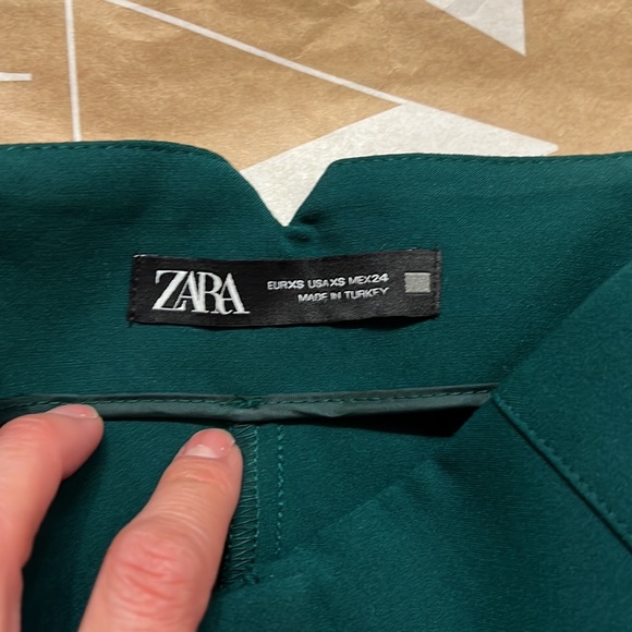 ZARA High Waisted Dress Pants X-Small - Picture 7 of 11